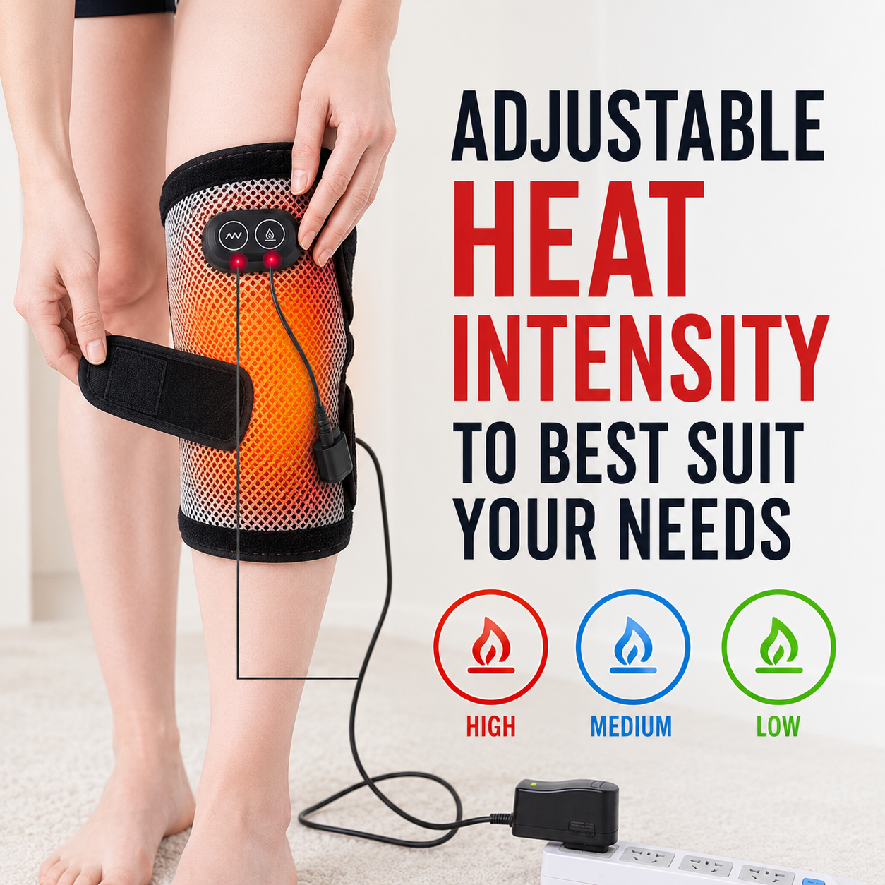 Movera™ Heated Knee Brace | Enjoy Every Step Again