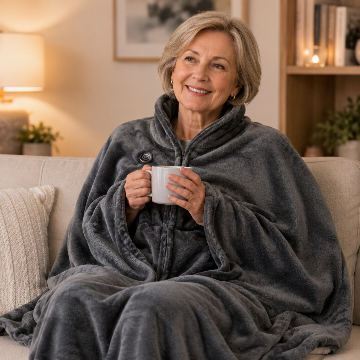 NYARI WarmComfort™ – Verwarmde USB Comfortdeken
